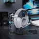 Беспроводные игровые наушники ATTACK SHARK L80PRO 2.4G/Bluetooth/Wired for PC PS XBOX White - изображение 5