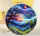 Набір для валяння картини з вовни Starscape, фелтінг, набір для рукоділля, творчості, Panalisa - изображение 1