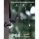 Беспроводная внешняя IP камера IHOXTX DF220 с солнечной панелью и датчиком движения - изображение 7