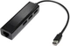 Переходник адаптер Type-C на Ethernet RJ45 + 3 USB порта, черный (R051780) - изображение 1