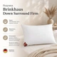 Подушка BRINKHAUS Down Surround Firm, 50x70 см, Белый - изображение 4