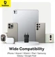 Сетевое зарядное устройство Baseus Palm Fast Charger 1C 20W EU Cosmic Black set with cable USB-C to iP 20W 1 м (E0116401) - изображение 14
