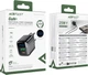 Сетевое зарядное устройство Acefast A114 PD25W GaN charger (USB-A+USB-C) with digital display Black (6974316284437) - изображение 5