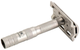 Бритва Т-подібна Merkur Travel Razor 933 INOX with Leather Case - изображение 4