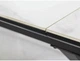 Стол обеденный раскладной в гостиную/кухню Logan Ceramic 160(+40)х90 Signal черный/белый (металл/МДФ/керамика) (LOGANBC160) - изображение 6