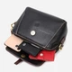 Сумка кросс боди через плечо женская из натуральная кожи Vintage leather-22265 Черная - изображение 9