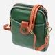 Сумка планшет через плечо женская из натуральная кожи Vintage leather-22268 Зеленая - изображение 1