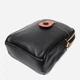 Сумка планшет через плече жіноча з натуральної шкіри Vintage leather-22269 Чорна - зображення 4