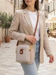 Сумка планшет через плече жіноча з натуральної шкіри Vintage leather-22270 Біла - зображення 2
