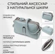 Сумка кросс боди через плечо женская из натуральная кожи Vintage leather-22280 Голубая - изображение 14