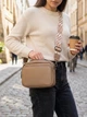 Сумка кросс-боди женская кожаная Vintage leather-22293 Бежевая - изображение 2