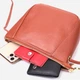 Сумка кросс боди через плечо женская из натуральная кожи Vintage leather-22300 Коричневая - изображение 9