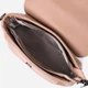 Сумка кросс боди через плечо женская из натуральная кожи Vintage leather-22329 Пудровая - изображение 9