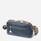 Сумка кросс-боди женская кожаная Vintage leather-22355 Синяя - изображение 3