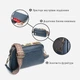 Сумка кросс-боди женская кожаная Vintage leather-22355 Синяя - изображение 6