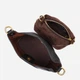 Сумка кросс боди через плечо женская из натуральная кожи Vintage leather-22363 Черная - изображение 8