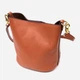 Сумка кросс боди через плечо женская из натуральная кожи Vintage leather-22366 Коричневая - изображение 3