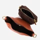 Сумка кросс боди через плечо женская из натуральная кожи Vintage leather-22366 Коричневая - изображение 8