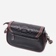 Сумка кросс боди через плечо женская из натуральная кожи Vintage leather-22374 Черная - изображение 3