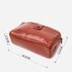 Сумка кросс-боди женская кожаная Vintage leather-22419 Коричневая - изображение 5