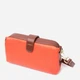 Сумка кросс боди через плечо женская из натуральная кожи Vintage leather-22424 Оранжевая - изображение 3