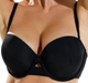 Бюстгальтер балконет push-up 9460 Balaloum чорний 80B - зображення 4