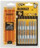 Набір полотен для лобзика DeWalt XPC для різання дерева 10 шт (DT2296-QZ) - зображення 3