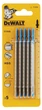 Zestaw brzeszczotów do wyrzynarki DeWalt HSS do metalu 132 mm 5 szt (DT2085-QZ) - obraz 1