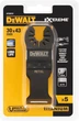 Zestaw brzeszczotów do multinarzędzia DeWalt BIM do cięcia metalu 30 x 43 mm 5 szt (DT20727-QZ) - obraz 1