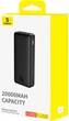 Внешний аккумулятор Baseus Airpow Fast Charge Power Bank 20000mAh 20W Cluster Black - изображение 6