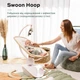 Шезлонг-качелка электрическая Babymoov Swoon Hoop Sand (A055022) - изображение 3