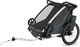 Детская коляска Thule Chariot Cross 2 Double (Dark Slate) 10201035 (TH 10201035) - изображение 1