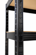 Стеллаж металлический 5 полок для склада Helper HP - 1176 180×100×30/60 см до 875 кг мастерской подсобного помещения гаража для коробок бытовых вещей инструментов полочный стеллаж из оцинкованной стали для хранения предметов универсальный - изображение 7