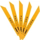 Zestaw brzeszczotów do piły szablastej DeWalt BIM TPI 18 do metalu 203 mm 5 szt (DT2354-QZ) - obraz 1