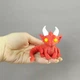 Декоративная фигурка Красный дракон из PLA-пластика 70 мм - изображение 12