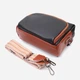 Сумка кросс боди через плечо женская из натуральная кожи Vintage leather-22588 Черная - изображение 8