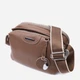 Сумка кросс боди через плечо женская из натуральная кожи Vintage leather-22596 Коричневая - изображение 4