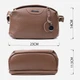 Сумка кросс боди через плечо женская из натуральная кожи Vintage leather-22596 Коричневая - изображение 5