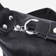 Сумка кросс боди через плечо женская из натуральная кожи Vintage leather-22615 Черная - изображение 9