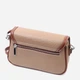 Сумка кросс боди через плечо женская из натуральная кожи Vintage leather-22620 Бежевая - изображение 3