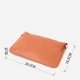 Сумка кросс-боди через плечо женская из натуральной кожи средняя Vintage leather-22645 Рыжая - изображение 4