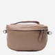 Сумка кросс боди через плечо женская из натуральная кожи Vintage leather-22657 Бежевая - изображение 4