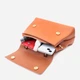 Сумка кросс боди через плечо женская из натуральная кожи Vintage leather-22669 Рыжяя - изображение 11