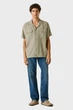 Чоловіча оливкова сорочка PAULO Pepe Jeans XL PM3091196 - изображение 2