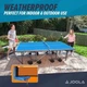 Сітка для настільного тенісу з гвинтовим кріпленням Joola Outdoor, синя - изображение 3