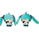 LDCX Hatsune Miku Ponytail Swinging Fufu Merchandise Doll Plush Toys Smiley Face Version Birthday Gift - изображение 3