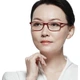 Окуляри для читання Xiyanghong E9004R жіночі з великою оправою та захистом від синього світла, +1.00 - зображення 1