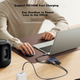 Док-станція ULT-Unite Type-C, USB 3.0, HDMI 4K 60 Гц, зарядка PD, для MacBook - зображення 6