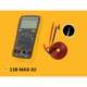 Цифровий мультиметр FLUKE 15B MAX-02, високоточний, розумний, для електриків, стандартний набір з прецизійними вимірювальними щупами - зображення 3
