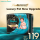 Подгузники-трусики Pampers Breathable Premium Black Gold Handle Pull-Up для новорожденных и младенцев с добавлением натурального шелка, размер 4XL22 - изображение 4